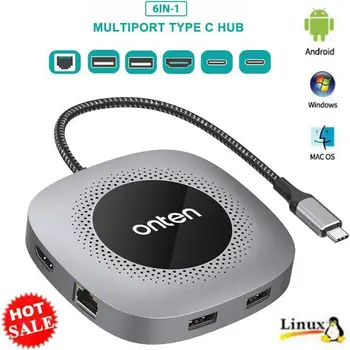 Usb c HDMI Type c Hdmi mac 3.1 Converter Adapter Type c to HDMI/USB 3.0 Hub/RJ45 PD Port For Macbook Samsung S8/9 Huawei Mate 10
Usb c HDMI Type c Hdmi mac 3.1 Converter Adapter Type c to HDMI/USB 3.0 Hub/RJ45 PD Port For Macbook Samsung S8/9 Huawei Mate 10