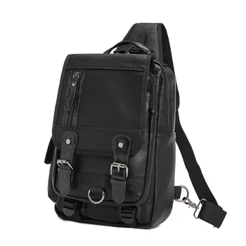 Hot Seller 2019 New Fashion High Quality PU Leather Men Mess Vintage Crossbody Bag for Male Travel Casual Chest Sling Bags
Hot Seller 2019 New Fashion High Quality PU Leather Men Mess Vintage Crossbody Bag for Male Travel Casual Chest Sling Bags