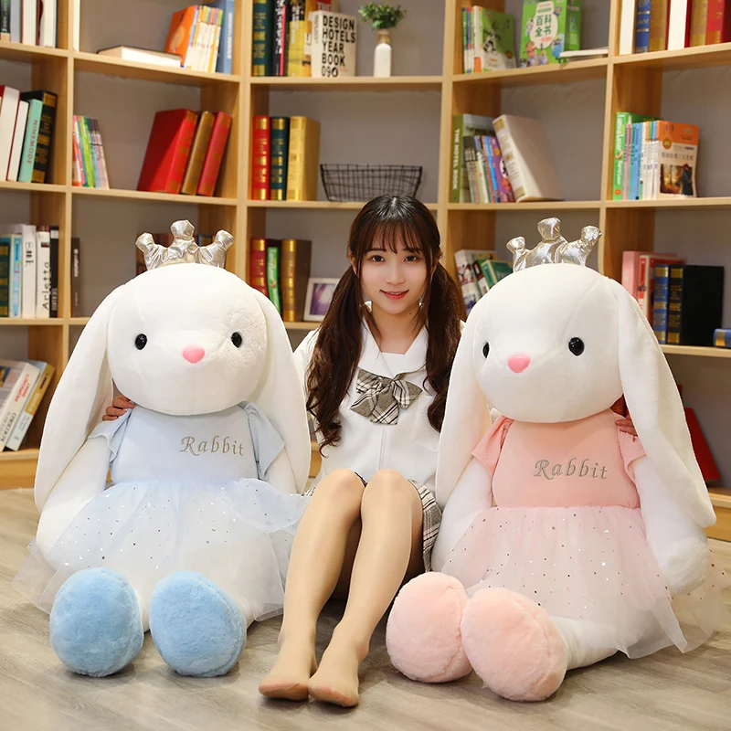 Cute Ballet Bunny Doll Children's Soft Plush Toy Crown Bunny Sleeping Companion Plush and Plush Animal Baby Toy 60/100cm
Cute Ballet Bunny Doll Children's Soft Plush Toy Crown Bunny Sleeping Companion Plush and Plush Animal Baby Toy 60/100cm