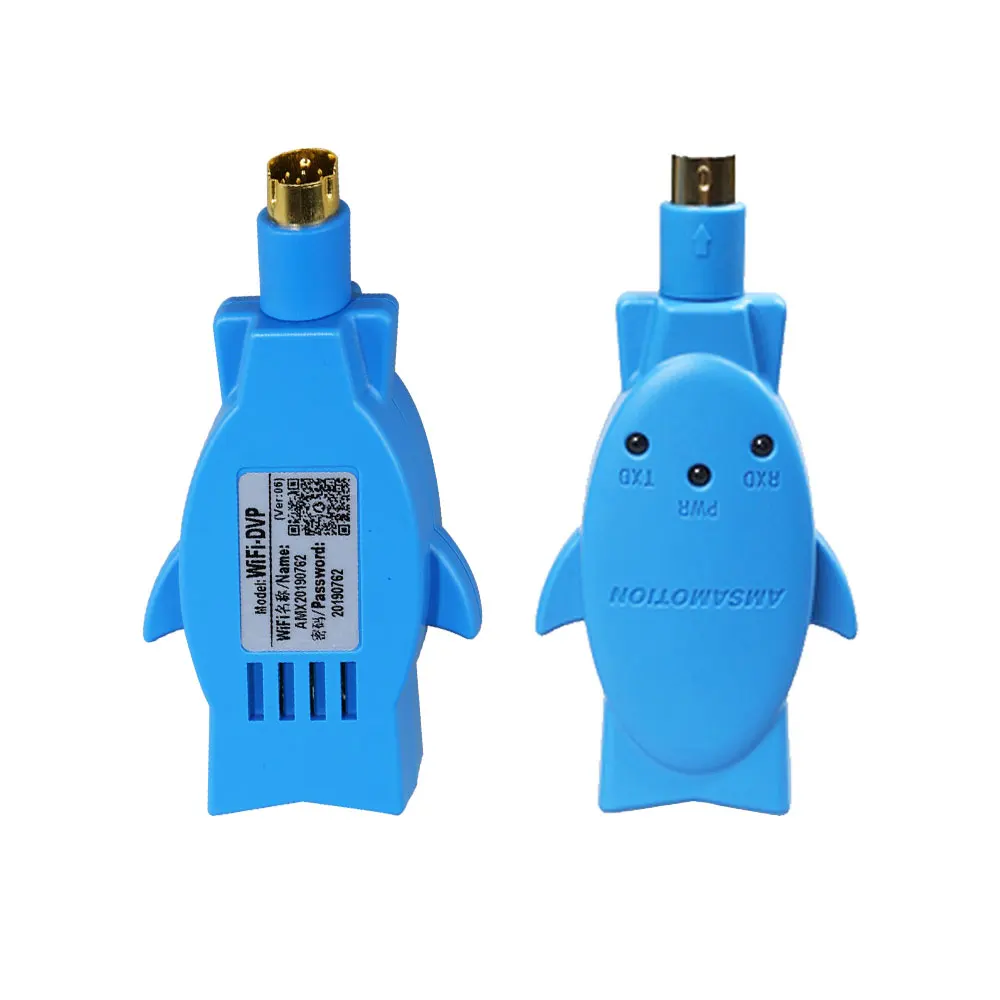 WIFI Wireless Programming Adapter Suitable Delta DVP Series PLC Replace USBACAB230 Communication Cable MD8 Pin To RS232
WIFI Wireless Programming Adapter Suitable Delta DVP Series PLC Replace USBACAB230 Communication Cable MD8 Pin To RS232