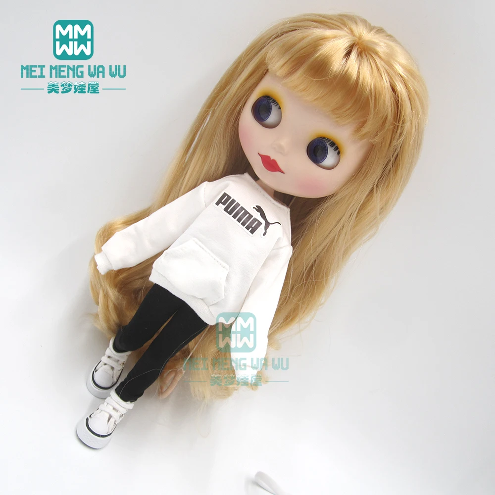1pcs Blyth Doll Clothes fashion Letter jersey, leggings, sneakers for Blyth Azone1/6 doll accessories
1pcs Blyth Doll Clothes fashion Letter jersey, leggings, sneakers for Blyth Azone1/6 doll accessories