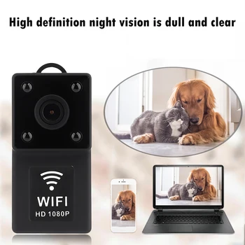 WiFi IP Camera P2P IR Night Vision 1080P Mini Security Surveillance Camera Household Security Protection Accessaries
WiFi IP Camera P2P IR Night Vision 1080P Mini Security Surveillance Camera Household Security Protection Accessaries