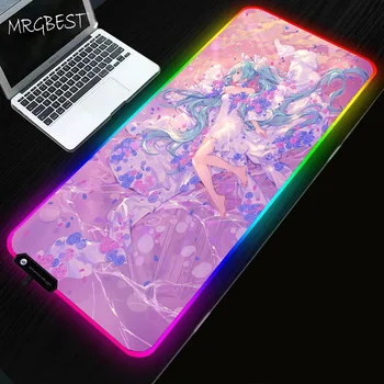 MRGBEST Anime Hatsune Miku Purple Game RGB Large Rubber Locked Mouse Pad USB LED Backlighting Computer Keyboard Desk Mat
MRGBEST Anime Hatsune Miku Purple Game RGB Large Rubber Locked Mouse Pad USB LED Backlighting Computer Keyboard Desk Mat