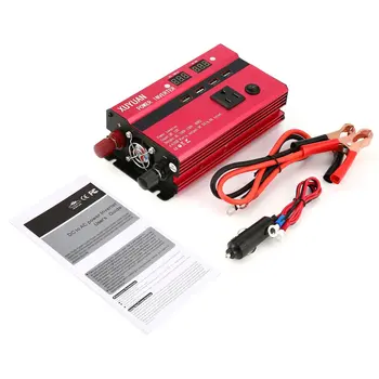 Professional 3000W Solar Power Inverter DC 12V to AC 110V LED Display Car Sine Wave Converter for Household Appliances
Professional 3000W Solar Power Inverter DC 12V to AC 110V LED Display Car Sine Wave Converter for Household Appliances