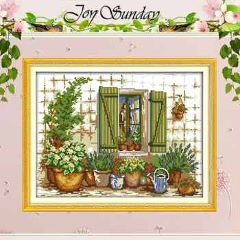Outside the window Patterns Counted Cross Stitch 11CT 14CT Cross Stitch Set Wholesale Cross-stitch Kit Embroidery Needlework
Outside the window Patterns Counted Cross Stitch 11CT 14CT Cross Stitch Set Wholesale Cross-stitch Kit Embroidery Needlework
