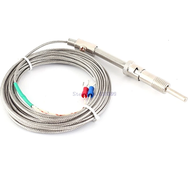 A7-- Type-K Sensor Spring Thermocouple Probe Temperature Tester Metal Shielded Wire 0-600 Celsuis
A7-- Type-K Sensor Spring Thermocouple Probe Temperature Tester Metal Shielded Wire 0-600 Celsuis