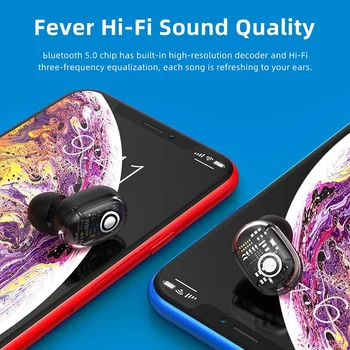 Bluetooth 5.0 Earphones HiFi Heavy Bass SmartTouch Bliateral Call Headset with Charging Box UND Sale
Bluetooth 5.0 Earphones HiFi Heavy Bass SmartTouch Bliateral Call Headset with Charging Box UND Sale