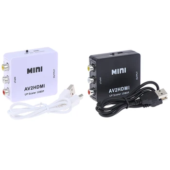 RCA AV to HDMI Converter High Quality HD 1080P AV2HDMI Adapter For TV/PS3/PS4/PC/DVD/Xbox Projector AV To HDMI Converter
RCA AV to HDMI Converter High Quality HD 1080P AV2HDMI Adapter For TV/PS3/PS4/PC/DVD/Xbox Projector AV To HDMI Converter