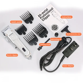 Kemei KM-1996 Retro Oil Head Electric Clipper All Metal Body High Power Hair Trimmer Electric Push Portable Hair Cutting Razor 
Kemei KM-1996 Retro Oil Head Electric Clipper All Metal Body High Power Hair Trimmer Electric Push Portable Hair Cutting Razor