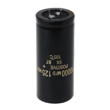 125V 10000uF Aluminum Electrolytic Capacitor Can Replace 120V 100V Audio 35x80mm 
125V 10000uF Aluminum Electrolytic Capacitor Can Replace 120V 100V Audio 35x80mm