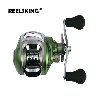 REELSKING 7.1:1 High Speed Ratio Fishing Reel Stainless Steel Bearing Fishing Reel Baitcasting Spinning Reel 6KG Max Drag
REELSKING 7.1:1 High Speed Ratio Fishing Reel Stainless Steel Bearing Fishing Reel Baitcasting Spinning Reel 6KG Max Drag