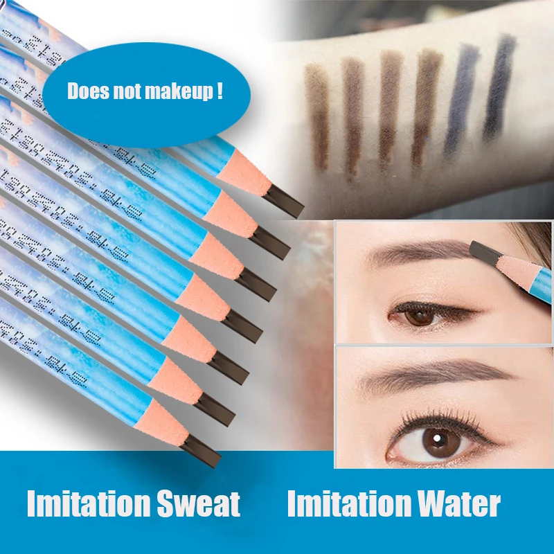 1pcs Eyebrow Pencil Waterproof eyebrow shade Microblading Pen lasting Eyebrow Enhancer Easy Wear Eye Brow Tint dye Makeup Tool
1pcs Eyebrow Pencil Waterproof eyebrow shade Microblading Pen lasting Eyebrow Enhancer Easy Wear Eye Brow Tint dye Makeup Tool