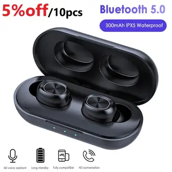 TWS Wireless Bluetooth Headset Earphone IPX5 Waterproof, Bluetooth 5.0 Touch Button Control, 300 MAh Power Bank For Smartphone
TWS Wireless Bluetooth Headset Earphone IPX5 Waterproof, Bluetooth 5.0 Touch Button Control, 300 MAh Power Bank For Smartphone
