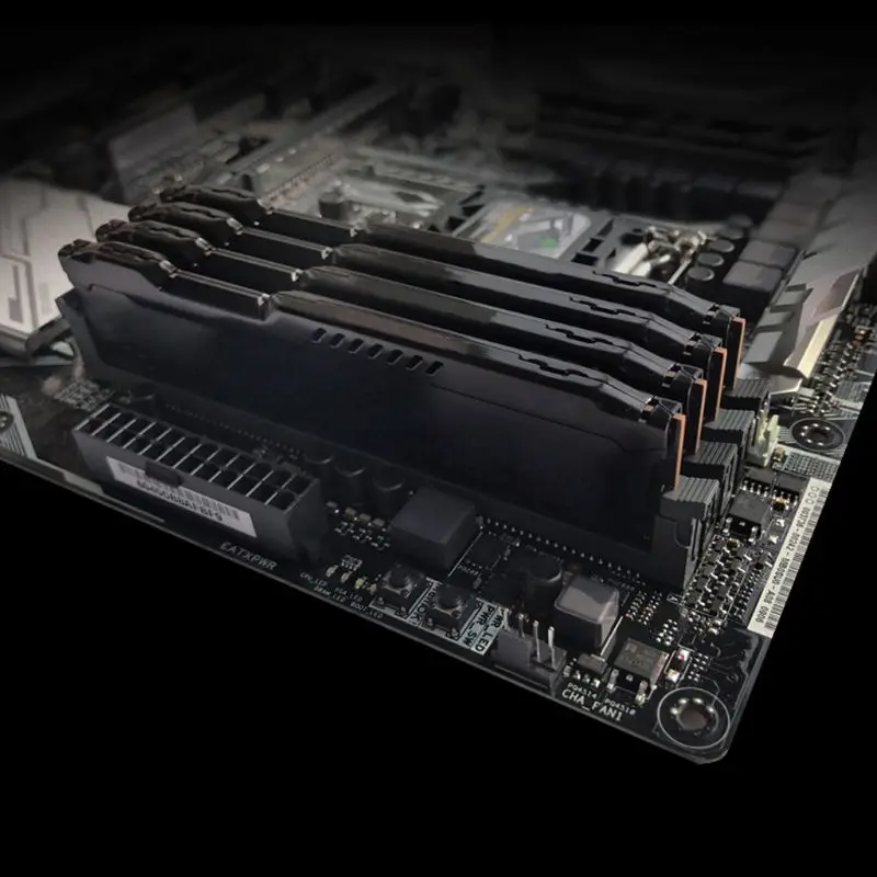 1 комплект Охлаждающий радиатор типа DDR2 DDR3 DDR4|Кулеры/вентиляторы/системы