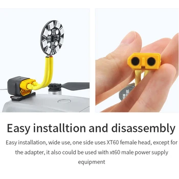 High Brightness Semaphore Flexible LED Magic Light RGB5050 Battery External Connector Drone Accessory Mini Round For DJI MAVIC 2
High Brightness Semaphore Flexible LED Magic Light RGB5050 Battery External Connector Drone Accessory Mini Round For DJI MAVIC 2