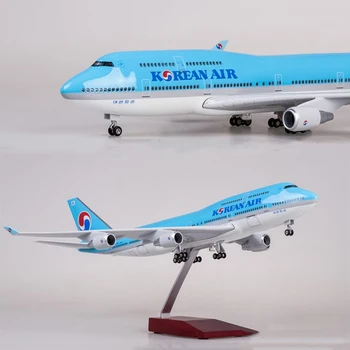 In Stock 1/150 Scale Aircraft Model KOREAN B747 AIR PLANE Model With LED Light Passanger Resin Airplane Toy
In Stock 1/150 Scale Aircraft Model KOREAN B747 AIR PLANE Model With LED Light Passanger Resin Airplane Toy