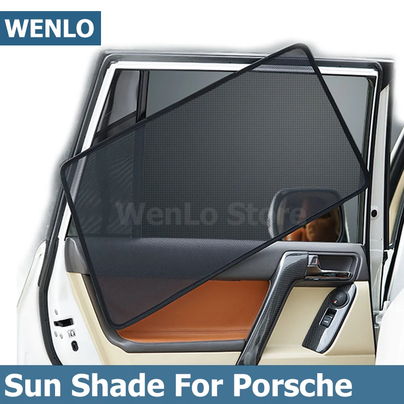 WENLO 4 Pcs Magnetic Car Side Window Sunshade Laser Shade Sun Visor Solar Mesh Cover For Porsche MACAN CAYENNE Panamera
WENLO 4 Pcs Magnetic Car Side Window Sunshade Laser Shade Sun Visor Solar Mesh Cover For Porsche MACAN CAYENNE Panamera