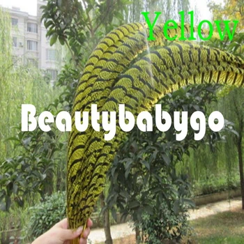 Free shipping 10pc/lot Yellow Dyed Pheasant Feather 80-90cm Long Natural Wild Ringneck Pheasant Feathers For Carnival Decoration
Free shipping 10pc/lot Yellow Dyed Pheasant Feather 80-90cm Long Natural Wild Ringneck Pheasant Feathers For Carnival Decoration