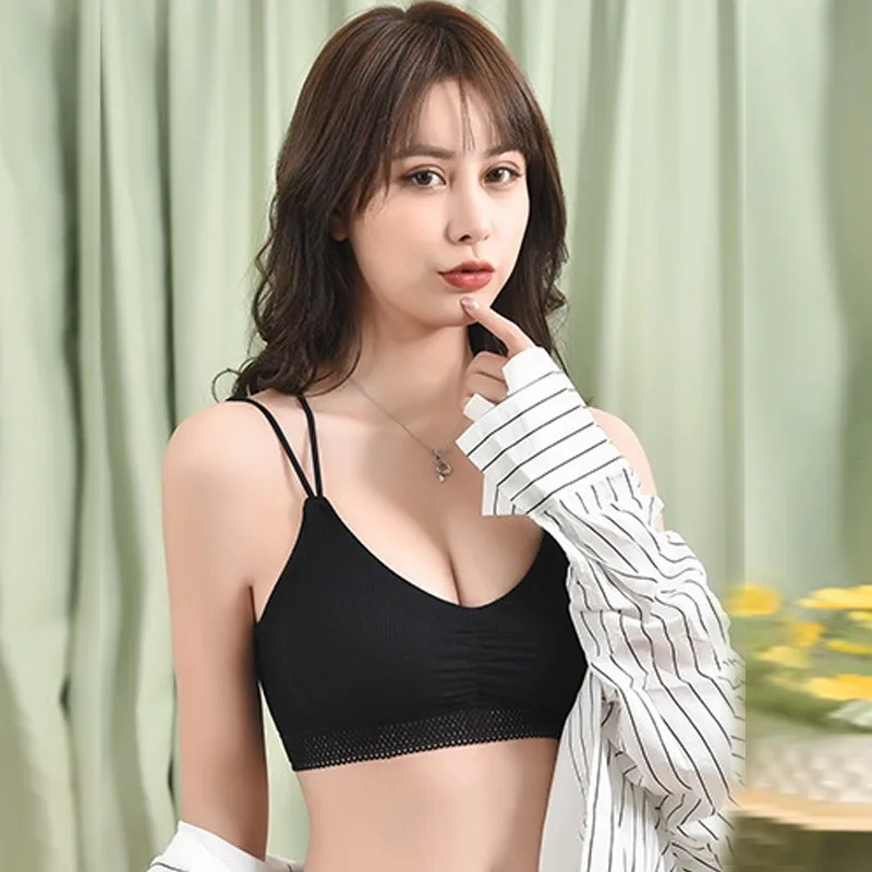 Women's Underwear Sexy Bra Seamless Seamless Back Strap Styling Gathering Bra Back Underwear Bra Bra
Women's Underwear Sexy Bra Seamless Seamless Back Strap Styling Gathering Bra Back Underwear Bra Bra