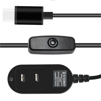 Power Adapter for Raspberry Pi 4 Generation 4B 5V 3A Type-C Charger EU US Plug Power Supply for Raspberry Pi 4 Model B
Power Adapter for Raspberry Pi 4 Generation 4B 5V 3A Type-C Charger EU US Plug Power Supply for Raspberry Pi 4 Model B