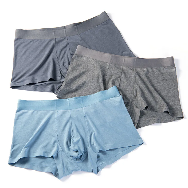 New Boxers Mens Seamless Underwear Men Soft Modal Underpants Male Solid Color Panties Boxer Shorts Comfortable Breathable Cueca
New Boxers Mens Seamless Underwear Men Soft Modal Underpants Male Solid Color Panties Boxer Shorts Comfortable Breathable Cueca