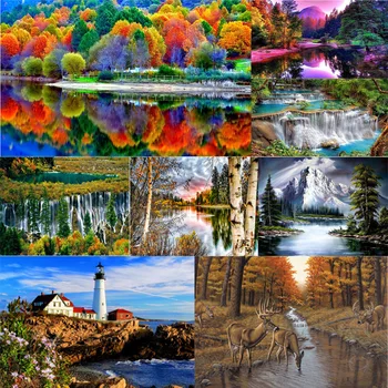 Diamond Embroidery Summer Scenery Diamond Painting Full Round Drill Sale Landscape Picture Rhinestones Handmade Home Decor
Diamond Embroidery Summer Scenery Diamond Painting Full Round Drill Sale Landscape Picture Rhinestones Handmade Home Decor