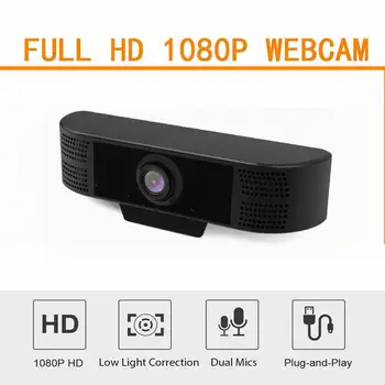 HD 1080P Webcam Camera with MIC Clip-on USB2.0/3.0 for Computer PC Laptop Professional
HD 1080P Webcam Camera with MIC Clip-on USB2.0/3.0 for Computer PC Laptop Professional