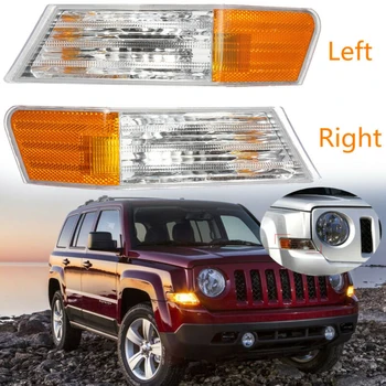 Parts Turn Signal Lights Replacement 2pcs Front Lamp For Jeep Patriot 2007-14 Side marker
Parts Turn Signal Lights Replacement 2pcs Front Lamp For Jeep Patriot 2007-14 Side marker