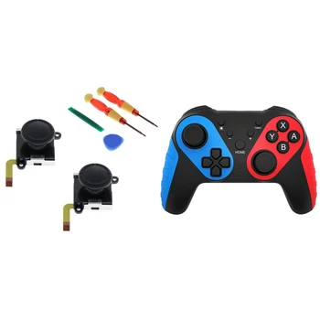 2x Left/Right Joystick Analog Game Pad Rocker for Nintendo Switch NS & 1x Bluetooth Remote Control Gamepad Joypad
2x Left/Right Joystick Analog Game Pad Rocker for Nintendo Switch NS & 1x Bluetooth Remote Control Gamepad Joypad