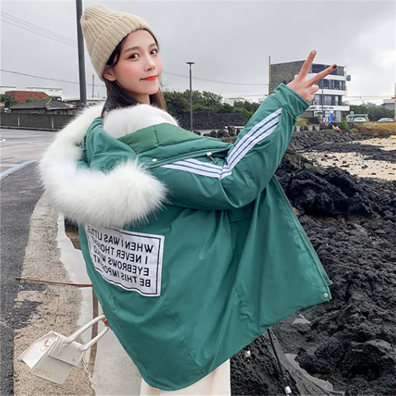 Photo Shoot 2019 Autumn And Winter New Style down Jacket Cotton-padded Clothes Women's Mid-length BF Sports Stripes Loose Cotton
Photo Shoot 2019 Autumn And Winter New Style down Jacket Cotton-padded Clothes Women's Mid-length BF Sports Stripes Loose Cotton