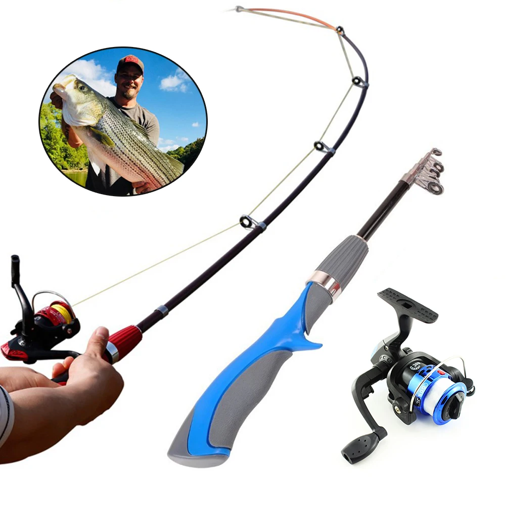 Fishing Rod and Reel Set Casting Fishing Rods Carbon Ultra Light Rod with Mini Spinning Reels Fishing Tackle Set
Fishing Rod and Reel Set Casting Fishing Rods Carbon Ultra Light Rod with Mini Spinning Reels Fishing Tackle Set