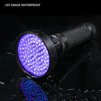 UV LED Blacklight Ultraviolet Violet Sterilize Flashlight Inspection Light UV Flashlight LED Flashlight
UV LED Blacklight Ultraviolet Violet Sterilize Flashlight Inspection Light UV Flashlight LED Flashlight