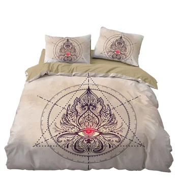 Bohemia Mandala Red Eyes Bedroom Decor Ethic Bedspread Bed Bags Microfiber Hypoallergenic Zipper 1PC Duvet Cover Pillowcase
Bohemia Mandala Red Eyes Bedroom Decor Ethic Bedspread Bed Bags Microfiber Hypoallergenic Zipper 1PC Duvet Cover Pillowcase