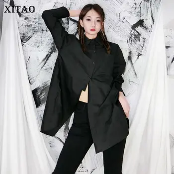 XITAO Diablo Niche Design Blouse Irregular Wide Release Fork Shirt Women Clothes 2020 Spring New Loose Match All Top XJ3947
XITAO Diablo Niche Design Blouse Irregular Wide Release Fork Shirt Women Clothes 2020 Spring New Loose Match All Top XJ3947