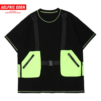 Aelfric Eden Pocket Design Solid Hip Hop T Shirt Men Streetwear Harajuku T-shirt 2020 Summer Oversized Loose Tshirt Cotton Tops
Aelfric Eden Pocket Design Solid Hip Hop T Shirt Men Streetwear Harajuku T-shirt 2020 Summer Oversized Loose Tshirt Cotton Tops