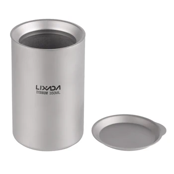 Lixada 350ml Titanium Tea Maker Teapot with Removable Infuser and Lid Tableware for Home and Outdoor Large Double Wall Tea Cup
Lixada 350ml Titanium Tea Maker Teapot with Removable Infuser and Lid Tableware for Home and Outdoor Large Double Wall Tea Cup