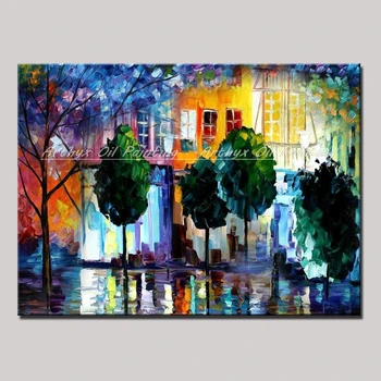 Arthyx Hand Painted Silent Night Modern Knife Landscape Oil Paintings On Canvas Wall Art Picture For Living Room Home Decoration
Arthyx Hand Painted Silent Night Modern Knife Landscape Oil Paintings On Canvas Wall Art Picture For Living Room Home Decoration