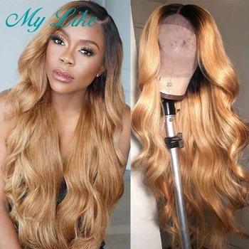 MY Like Brazilian Body Wave Ombre Human Hair Wigs Pre Plucked with Baby Hair 13x4 Lace Front Human Hair Wigs Remy Blonde Wigs
MY Like Brazilian Body Wave Ombre Human Hair Wigs Pre Plucked with Baby Hair 13x4 Lace Front Human Hair Wigs Remy Blonde Wigs
