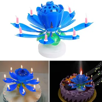 Music Birthday Candle Double Rotating Rotating Electronic Lotus Party Candle Candle Birthday Flat Bottom C9A5
Music Birthday Candle Double Rotating Rotating Electronic Lotus Party Candle Candle Birthday Flat Bottom C9A5