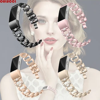 OULUCCI Diamond For Fitbit Charge 3 band Metal Strap Stainless Steel ReplaceableFor fitbit charge 3 Bracelet women 
OULUCCI Diamond For Fitbit Charge 3 band Metal Strap Stainless Steel ReplaceableFor fitbit charge 3 Bracelet women