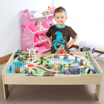 Electric Track wooden dinosaur theme 105PS desktop children 456-year-old boy children hands-on toy assembly
Electric Track wooden dinosaur theme 105PS desktop children 456-year-old boy children hands-on toy assembly