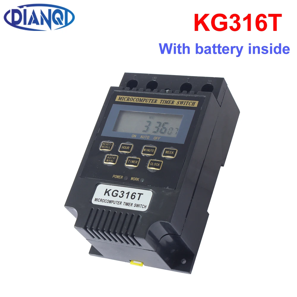 220V LCD Digital Weekly Programmable Control Power Timer Switch Time Relay Microcomputer Time Switch Din Rail Black Weekly 25A
220V LCD Digital Weekly Programmable Control Power Timer Switch Time Relay Microcomputer Time Switch Din Rail Black Weekly 25A