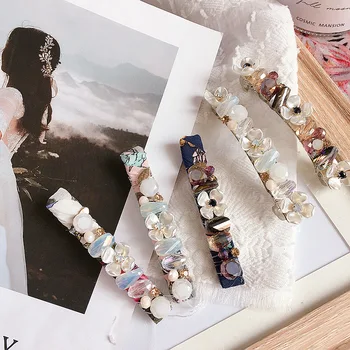 Korean-style New Style sui hua zhu Flower Crystal Handmade Fishing Line Money Winding Versatile Press Clip Spring Clip Hair Acce
Korean-style New Style sui hua zhu Flower Crystal Handmade Fishing Line Money Winding Versatile Press Clip Spring Clip Hair Acce