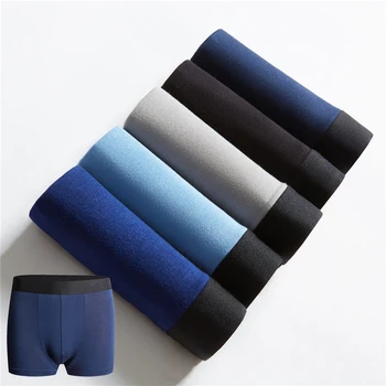 5Pcs\lot Men's Underwear Cotton Boxers Man Breathable Panties Solid Shorts Brand Underpants
5Pcs\lot Men's Underwear Cotton Boxers Man Breathable Panties Solid Shorts Brand Underpants