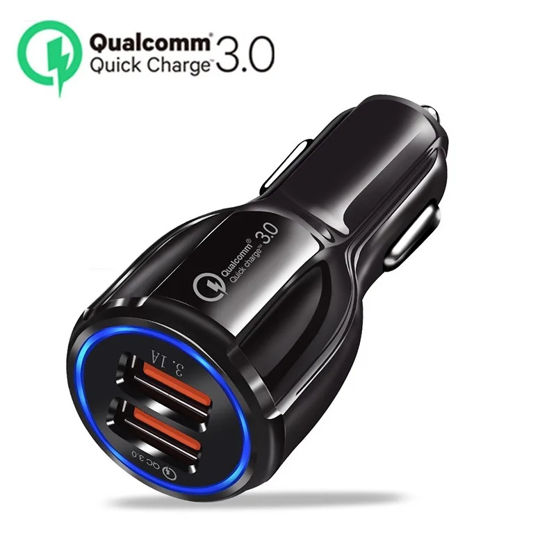 Автомобильное быстрое 3 0 usb устройство для зарядки телефона наклейки аксессуары