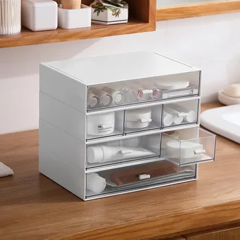 Stackable Jewelry Box Drawer Type Cosmetic Case Stackable Multi-layer Ring Storage Box Desktop Finishing Boxes Makeup Organizer
Stackable Jewelry Box Drawer Type Cosmetic Case Stackable Multi-layer Ring Storage Box Desktop Finishing Boxes Makeup Organizer