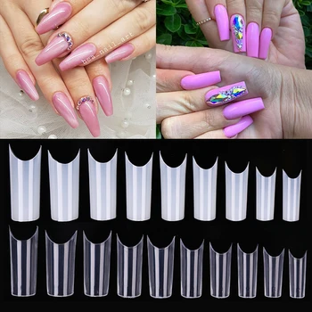Professional Ultrathin False Nail Tips Trace-Free C arc Shallow Nail Tips Nail Art Extension Tools
Professional Ultrathin False Nail Tips Trace-Free C arc Shallow Nail Tips Nail Art Extension Tools