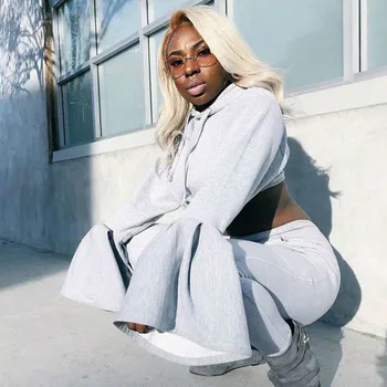 Two piece pants set women Casual Hooded Pullover short women clothing high waist 2020spring new fashion long pants Ankle-Length
Two piece pants set women Casual Hooded Pullover short women clothing high waist 2020spring new fashion long pants Ankle-Length