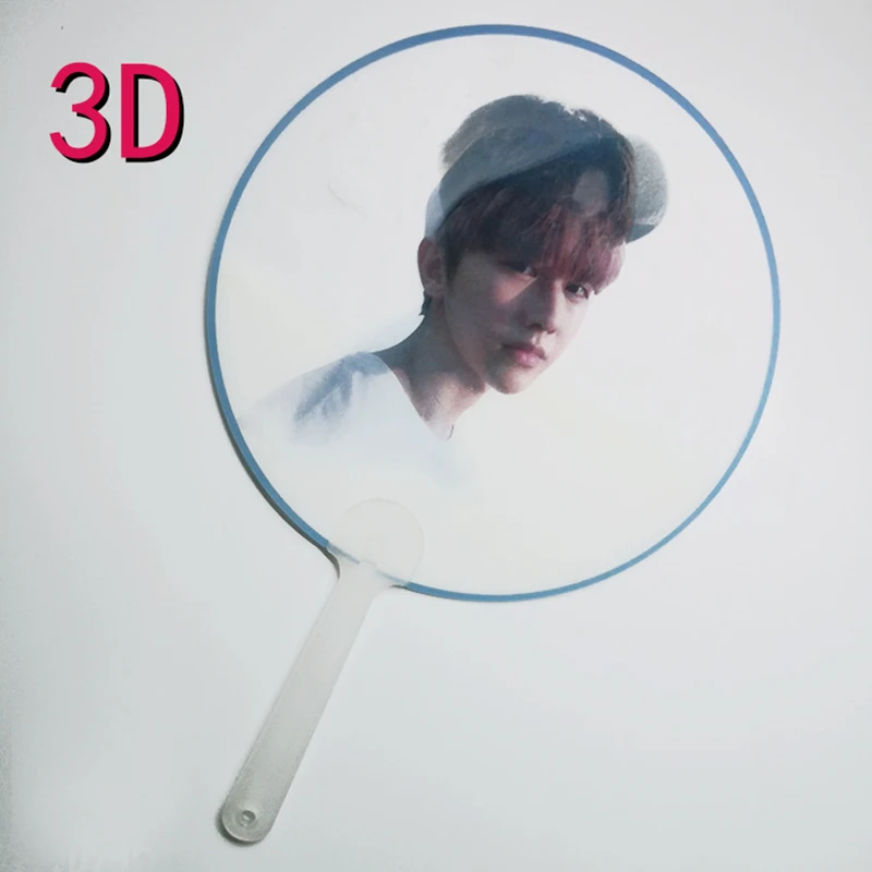 100pcs customized 3D holographic three-dimensional transformation plastic handle pvc kpop transparent fan bts exo
100pcs customized 3D holographic three-dimensional transformation plastic handle pvc kpop transparent fan bts exo
