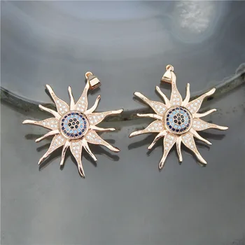 34mm 10pcs/lot Fashion colorful cz pendant,sun shape cubic zircon charm,necklace/bracelet jewelry making component 
34mm 10pcs/lot Fashion colorful cz pendant,sun shape cubic zircon charm,necklace/bracelet jewelry making component